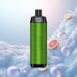 Al Fakher Crown Bar 8000 Crystal Niebieska Malina Lemoniada z Typem-C i 5mg Nikotyny