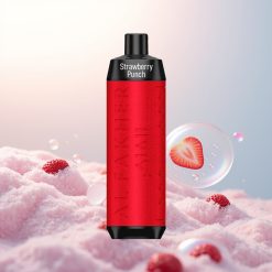 Al Fakher Crown Bar 8000 Crystal Truskawkowy Moc 600mAh 18ml