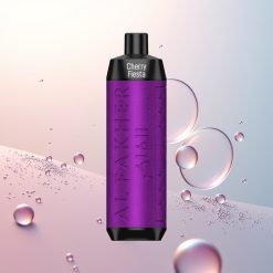 Al Fakher Crown Bar 8000 Crystal Wiśniowa Fiesta z Ładowaniem USB-C i Pojemnością 18ml