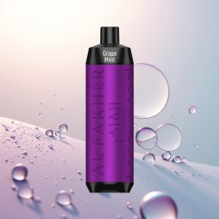 Al Fakher Crown Bar 8000 Crystal Winogrono Mięta 600mAh 18ml