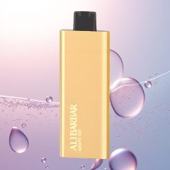 Alibarbar Pandora 7000 Puffs Lodowy Winogronowy z Pojemnością 17 ml i Wymiarami 117 x 40 x 12 mm