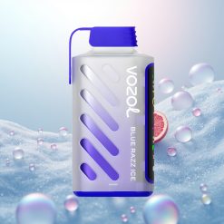 VOZOL Gear Power 20000 Puffs Lodowy Malinowy Błysk z Podwójną Siatką i Ekranem Pełnoekranowym