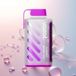 VOZOL Gear Power 20000 Puffs Wiśniowo-Jagodowy Lód z Podwójną Siatką i Ekranem Pełnoekranowym