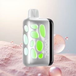 VOZOL RAVE 40000 Puffs Brzoskwinia Malina Lemoniada z Vibrant Glow i Beat-Synced Party Mode