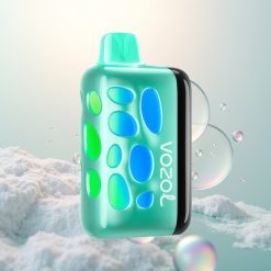 VOZOL RAVE 40000 Puffs Chłodna Mięta z Ładowaniem i Animacją