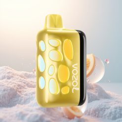 VOZOL RAVE 40000 Puffs Lodowe Mango z Błyskiem i Ładowaniem