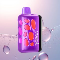 VOZOL RAVE 40000 Puffs Lodowy Winogrowo z Błyskiem i Animacją