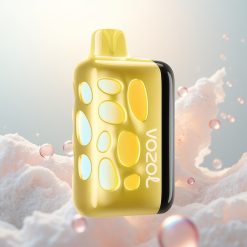 VOZOL RAVE 40000 Puffs Mango Brzoskwinia Błysk Ładowania Animacja