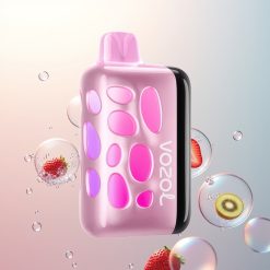 VOZOL RAVE 40000 Puffs Truskawka Kiwi Ładowanie w 20 Minut Animacja Zaćmienia