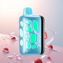 VOZOL RAVE 40000 Puffs Truskawkowa Wiśnia z Ładowaniem i Animacją