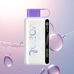 VOZOL STAR 9000/12000 Puffs Lodowy Winogronowy z S.i.L.C TECH i Ładowaniem 30% Szybszym