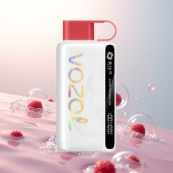 VOZOL STAR 9000/12000 Puffs Malinowy Arbuz z Technologią S.i.L.C i Ładowaniem 30% Szybciej