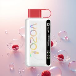VOZOL STAR 9000/12000 Puffs Truskawka Malina Wiśnia z Recycled i Szybkim Ładowaniem