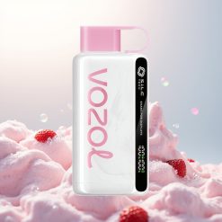 VOZOL STAR 9000/12000 Puffs Truskawkowe Lody z Technologią S.i.L.C i Ładowaniem 30% Szybszym