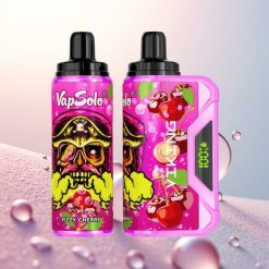 VapSolo VIKING 12000 Puffs Gazowana Wiśnia z Typem-C i Wyświetlaczem LED