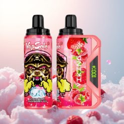 VapSolo VIKING 12000 Puffs Truskawkowy Malinowy Lód 22ml Typ-C