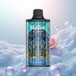 Vapsolo Super 15000 Puffs Niebieska Malina 40ml Mesh