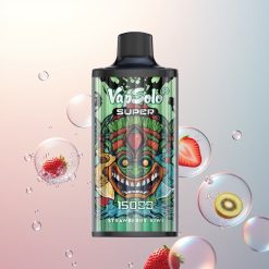 Vapsolo Super 15000 Puffs Truskawka Kiwi 40ml Mesh