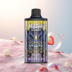 Vapsolo Super 15000 Puffs Truskawkowo-Bananowy 40ml Mesh Type-C