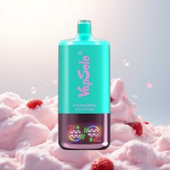 Vapsolo Triple 30000 Puffs Truskawkowy Lód Kremowy 40ml Typ-C