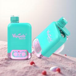 Vapsolo Twins 20000 Puffs Potrójny Melon & Malina Arbuzowy z Podwójnym Zbiornikiem i Typem-C