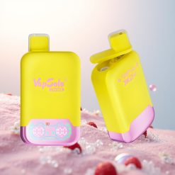 Vapsolo Twins 20000 Puffs Truskawkowo-Bananowa & Musująca Wiśnia z Podwójnym Zbiornikiem i Typem-C