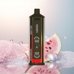 Adalya ADL 16000 PRO Puffs Arbuzowy Lód z Cyfrowym Ekranem i Smart Mesh Coil