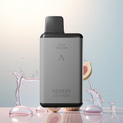 Adalya AD 10000 Puffs Kaktusowy Rozbłysk Szarej Przestrzeni z Niebieskim Światłem